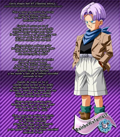 Check spelling or type a new query. Dragon ball gt letra by RainboWxMikA on DeviantArt