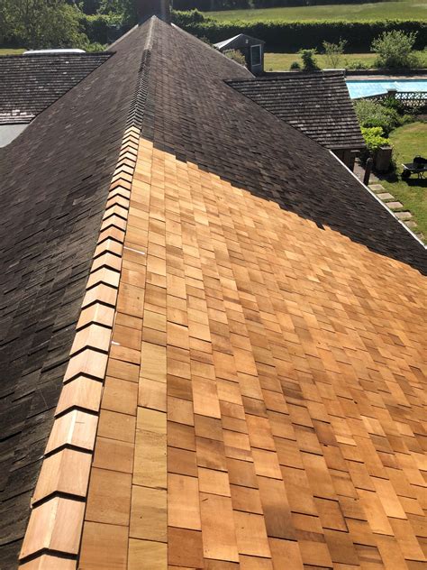 There are two types of wood roofing—shingles and shakes. New Cedar Wood Shingle Roof - Colt Houses