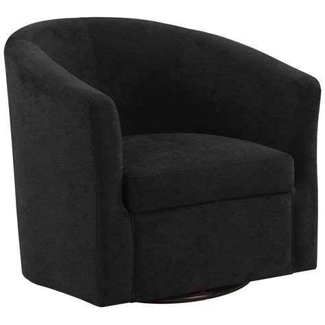 ACCENT CHAIR - SWIVEL / BLACK ABSTRACT VELVET - Walmart.com - Walmart.com