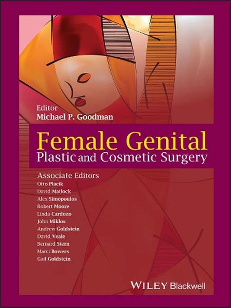 Female Genital Plastic And Cosmetic Surgery By Michael P M D Goodman Hardcover