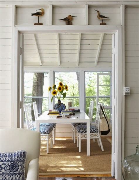 A Sophisticated Blue And White Nautical Cottage