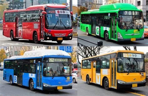 kenali bus warna warni di korea ini yuk visit korea