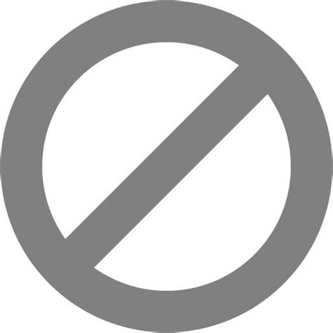 Gray Ban Icon Free Gray Ban Icons