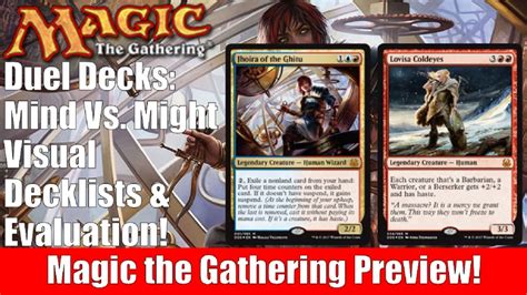 See more ideas about mtg, magic the gathering, the gathering. MTG Duel Decks: Mind Vs. Might Decklists and Evaluation ...