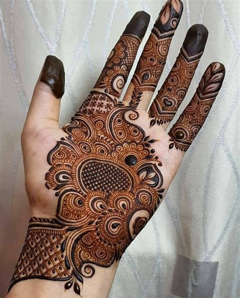 New Easy Mehndi Designs For Front Hands Woodslima