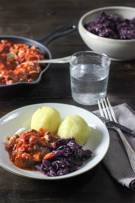 Hungarian Goulash And Red Cabbage Mademoiselle Gourmande Red
