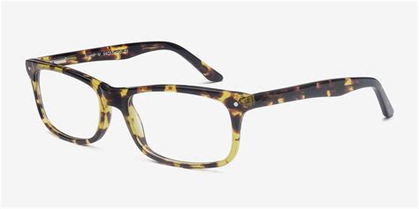 Mandi Rectangle Tortoise Full Rim Eyeglasses Eyebuydirect