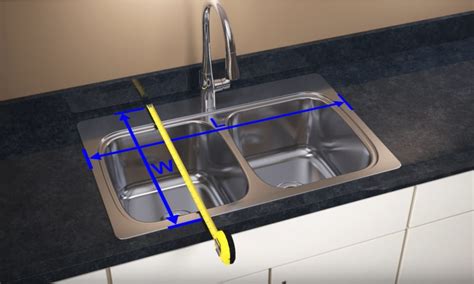 How To Measure For A New Kitchen Sink Kitchen Info