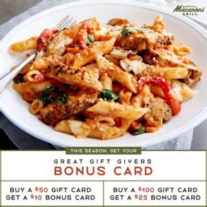 Italian mediterranean cooking will give your gift card recipients unforgettable meals and leave a lasting impression. Tis The Season for Gift Cards at Romano's Macaroni Grill | RestaurantNews.com