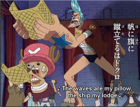 Qué es ese baile que están haciendo Franky y Chopper