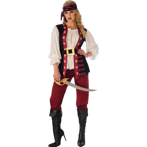 Womens Lusty Pirate Costume