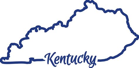 Kentucky Silhouette At Getdrawings Free Download