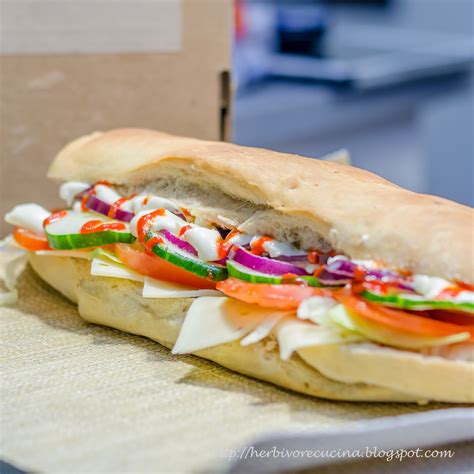 Their slogan is eat fresh and they've branded themselves as a healthy alternative to typical fast food establishments. Herbivore Cucina: Homemade Subway Sandwiches