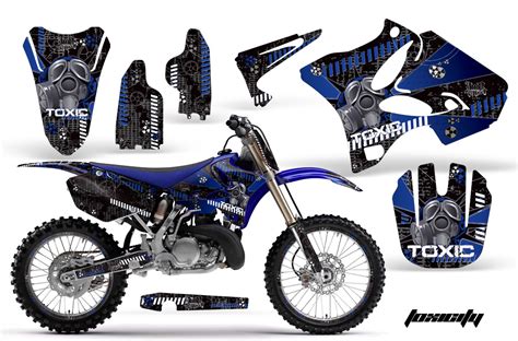 Yamaha Yz125 Yz250 2 Stroke Motocross Graphic Kit 2002 2014