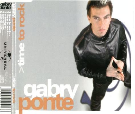 Gabry Ponte Time To Rock 2002 Cd Discogs