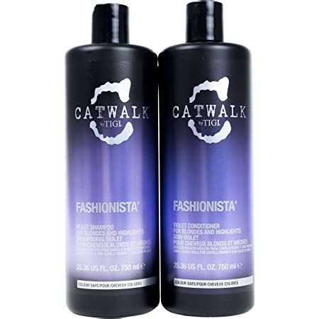 Amazon Com Tigi Catwalk Fashionista Brunette Shampoo And Conditioner