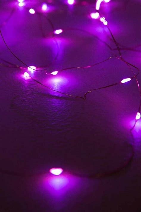 20 Led Copper Fairy Lights Purple Light Purple Wallpaper Purple Aesthetic Violet Aesthetic