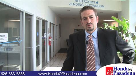 Maybe you would like to learn more about one of these? Honda of Pasadena Dealership Overview - YouTube