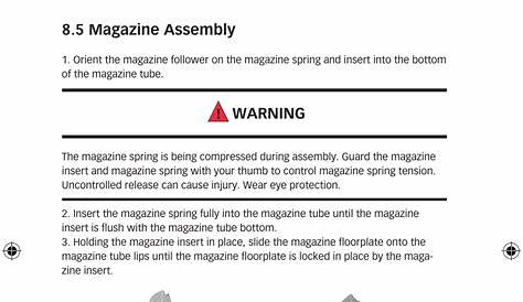 5 magazine assembly, Warning | SIG SAUER P229 User Manual | Page 41 /