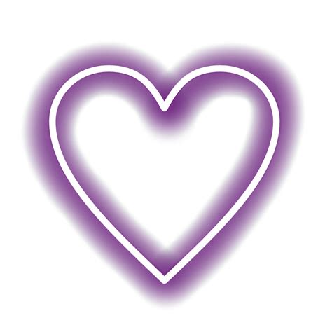 Neon Heart Png Free Logo Image