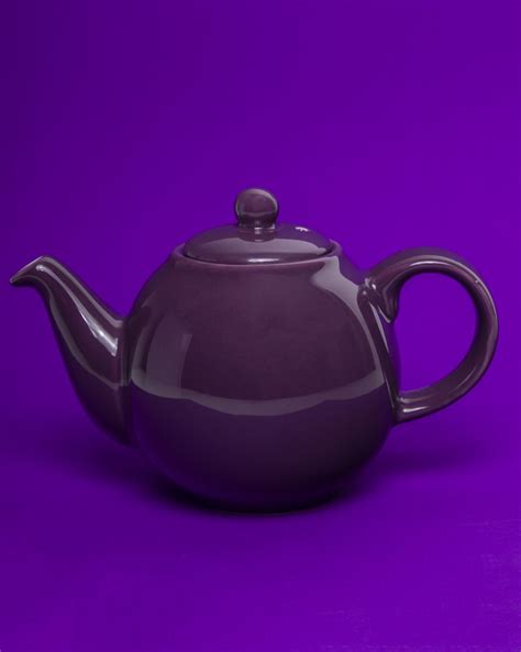 Globe Teapot Purple