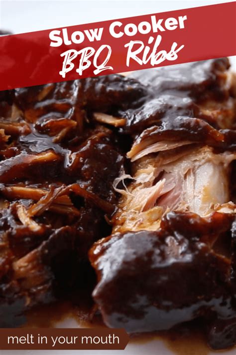 Slow Cooker Ribs Recipes Slow Cooker Or Pressure Cooker