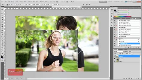 Photoshop Tutorial How To Resize A Layer 60 Seconds Youtube