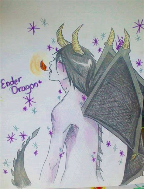 Ender Dragon Human Ver By Vanegaku On DeviantArt