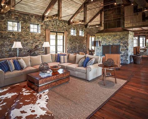 Tour A Texas Ranch House That Will Leave You Speechless Living Room
