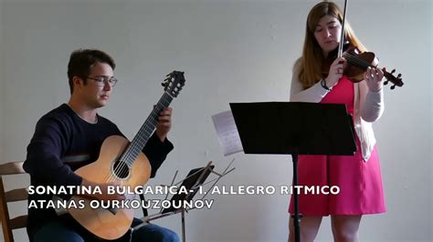 Sonatina Bulgarica I Allegro Ritmico Youtube