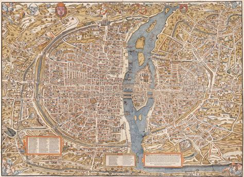 Paris I Old Maps Of Paris Year 1550 Paris Map Amazing Maps France Map