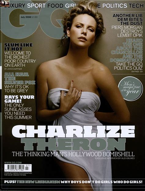 Charlize Charlize Theron Gq Magazine Gq Magazine Covers