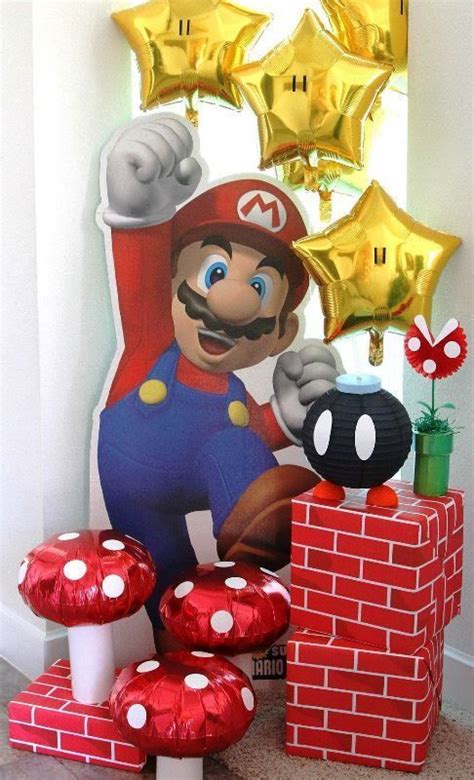 Fiesta Temática Mario Bros Para Niños De Todas Las Edades Decoracion