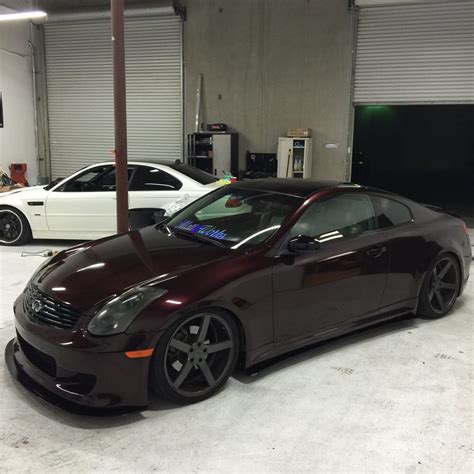 Infiniti G35 Fully Wrapped With Door Jambs In 3m Black Rose Yelp