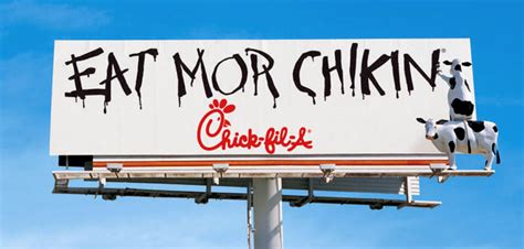 print advert by chick fil a eat mor chikin ads of the world™
