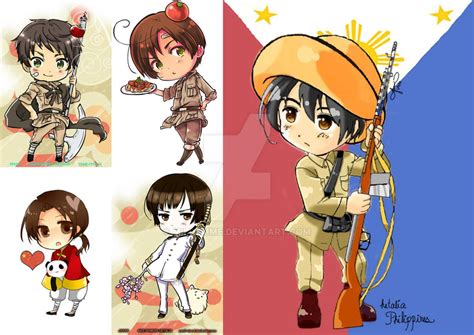 Hetalia Philippines Fan Art And Relation By Mildemme On Deviantart