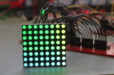 Learning To Walk In The Embedded World Controlling An Rgb Led Matrix
