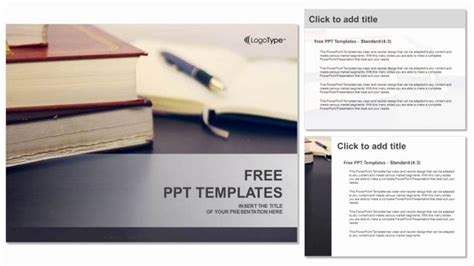 Book Powerpoint Template Presentation Template Free Templates