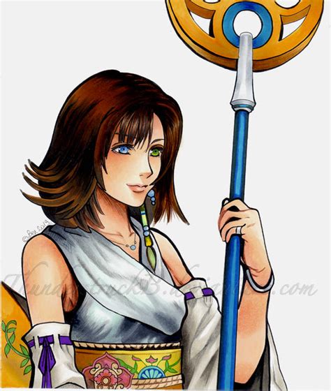 Yuna Final Fantasy X By Thunderstruckb On Deviantart