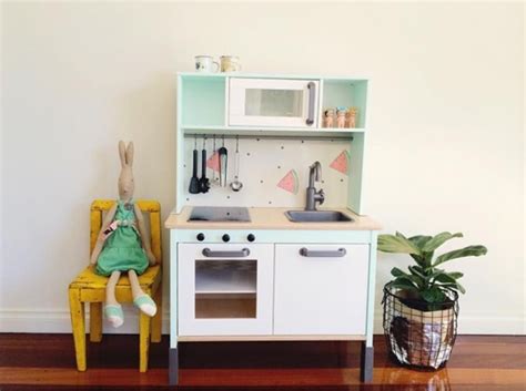 How to upcycle the ikea toy kitchen oven using rustoleum spray paint, valspar paint, marble. Ikea Play Kitchen Makeovers | Ikea play kitchen, Ikea kids ...