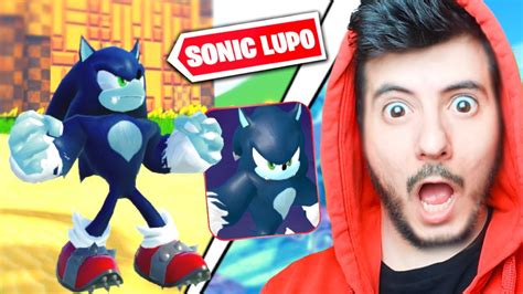 Divento Sonic Lupo Mannaro Su Roblox Sonic Speed Simulator Youtube