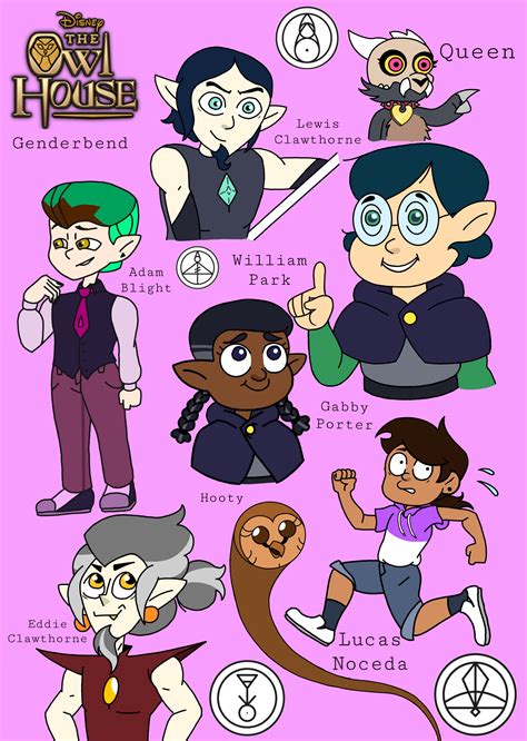Genderbend Owl House Characters By Monstersareweebst00 On Deviantart