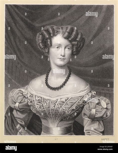 Princess Auguste Louise Of Solms Braunfels Stock Photo Alamy