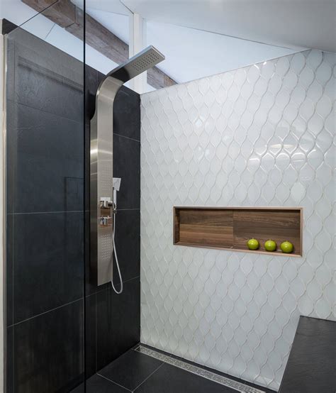 123 results for wood shower shelf. 25 Wood Tile Showers For Your Bathroom