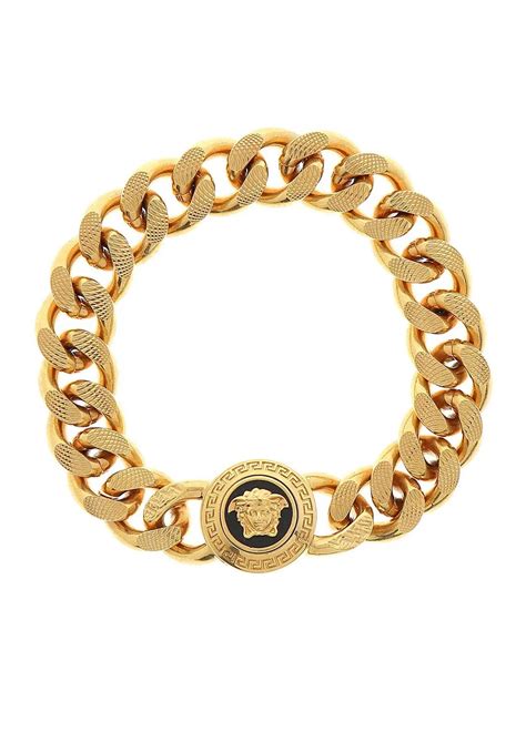 Versace Bracelet Versace Jewelry Mens Gold Bracelets Link Bracelets
