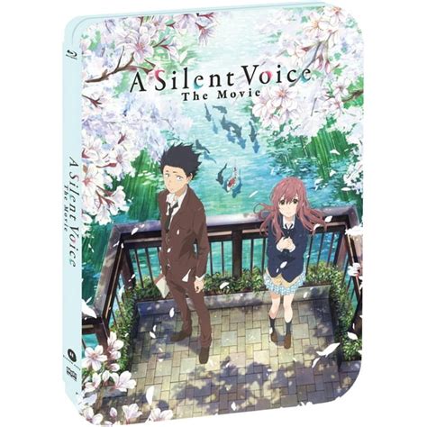 A Silent Voice The Movie Limited Edition Steelbook Blu Ray Dvd