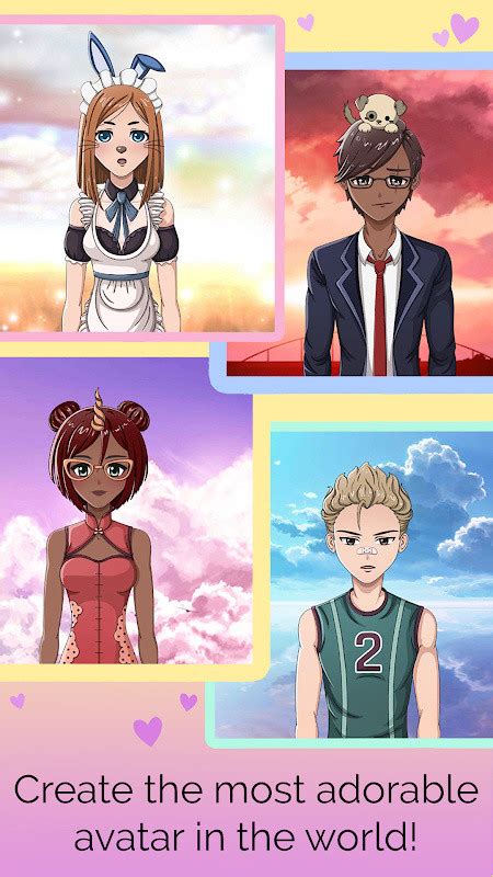 Anime Avatar Creator Make Your Own Avatar Free Android App Download
