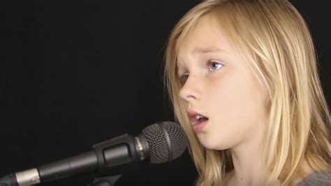 11-Year-Old Girl Sings Haunting Cover of 'The Sound of Silence'