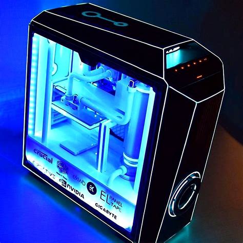 Pin By Panterax778 On Fans With Water Cooling Custom Computer Custom