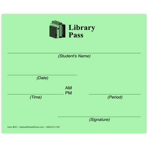 Library Pass Pad